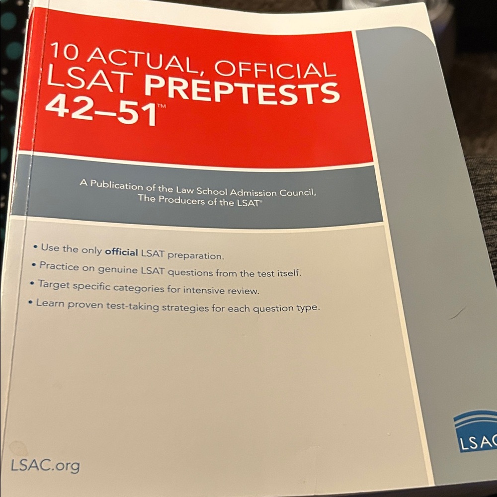 LSA Red and Gray LSAT Prep Book
